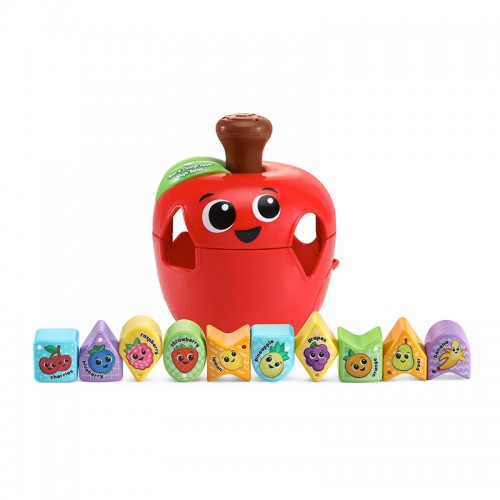 LeapFrog Spin and Change Apple Shape Sorter | Shape Sorter Toy | Baby Toy | Learning Toy | Early Learning Toy | 18 Months+